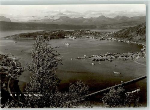 Narvik 1956 Hafen