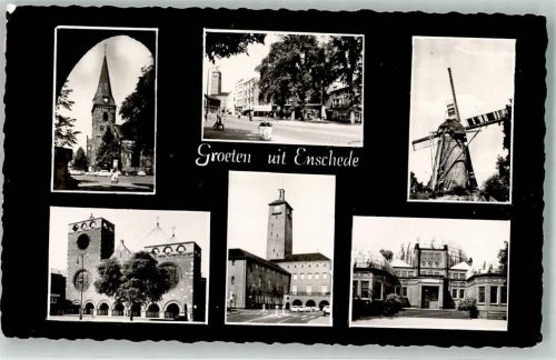 Enschede Windmühle Rathaus VW Käfer