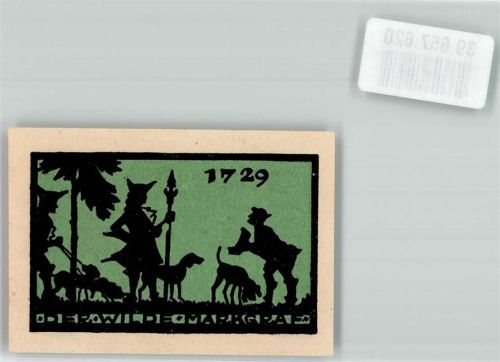 Ansbach 1921 25 Pfennig Nr. 12029 Der wilde Markgraf 1729