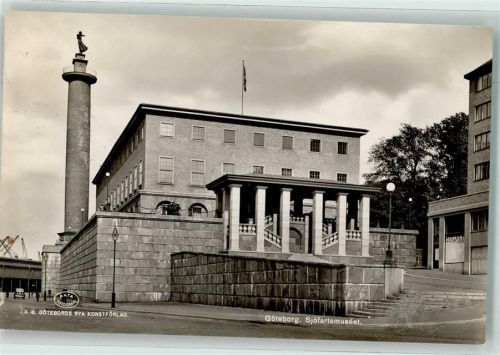 Göteborg 1952 Museum Aussichtsturm Seemannsturm