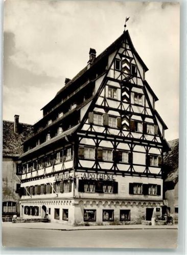Memmingen Siebendächerhaus Apotheke