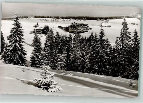 Oberried Hotel Halde am Schauinsland Winter