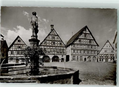 Dornstetten Marktplatz Brunnen