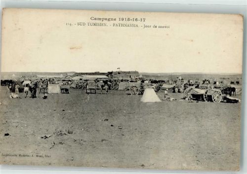 Djerba WK I 1015-1917 Konvoi Südtunesien