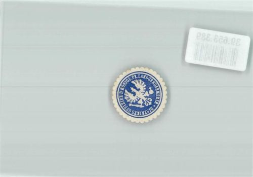 Distrikts Offizier d. Königl. Pr. Landesgendarmerie