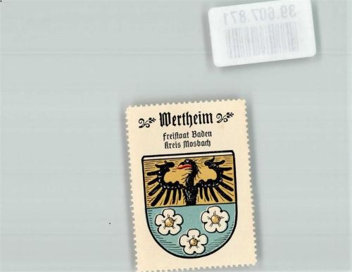 Wertheim Wappen
