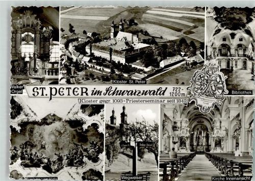St. Peter Kloster Bibliothek Walker Orgel