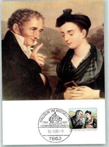 Hausen 1985 225. Geburtstag J.P.Hebel Sonderstempel