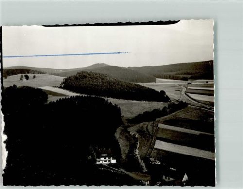 Hoppecke Foto Original aus Archiv eines Ansichtskartenverlags Striche auf der Bildseite Ort handschriftlich