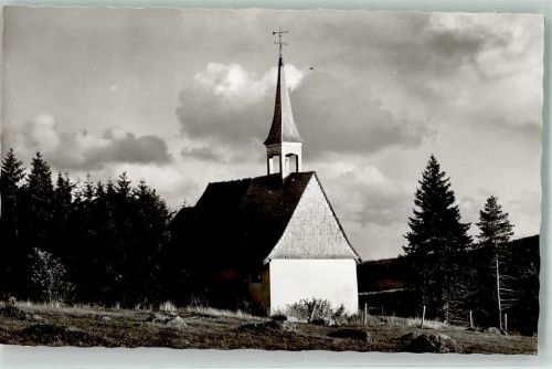 Furtwangen Foto Metz Höhengasthaus Martinskapelle Hüttenstempel