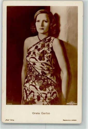 Garbo Greta Filmschauspieler