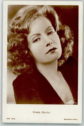 Garbo Greta Filmschauspieler