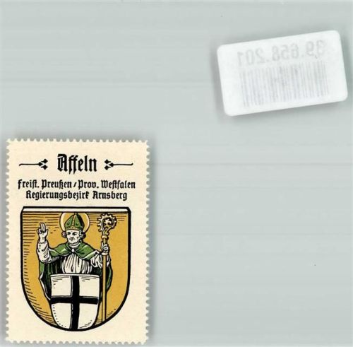 Affeln Freist. Preußen Prov. Westfalen Regierungsbezirk Arnsberg