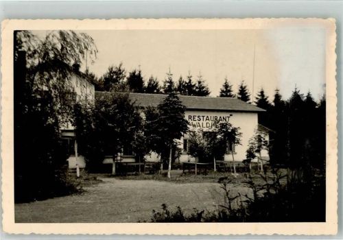 Plzen Gasthaus Waldheim Ort handschriftlich