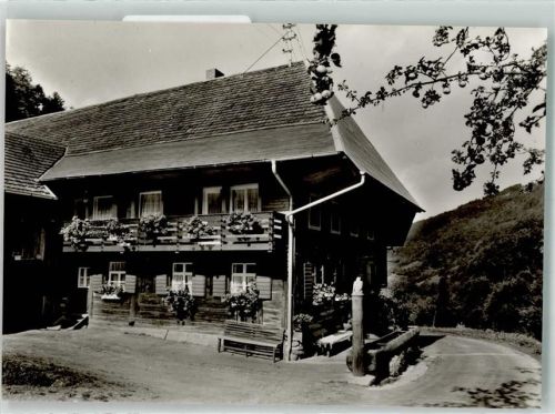 Münstertal Gasthaus Glocknerhof Fotograf Heinz Pfefferle