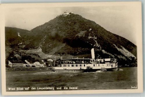 Wien 1944 Kahlenbergerdorf mit Leopoldsberg