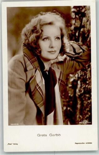 Garbo Greta Filmschauspieler