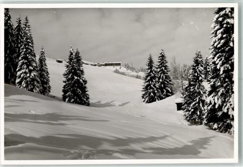 Sonthofen Allgäuer Berghof Winter Schnee Ort handschriftlich Foto Original aus Archiv eines Ansichtskartenverlags