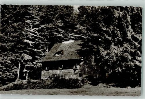 Münstertal Hütte Hubertus am Trubelsmattkopf