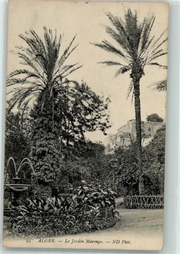 Alger 1912 Jardin Marngo