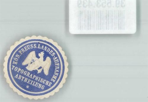 Königlich Preußische Landes-Aufnahme Topographische Abteilung