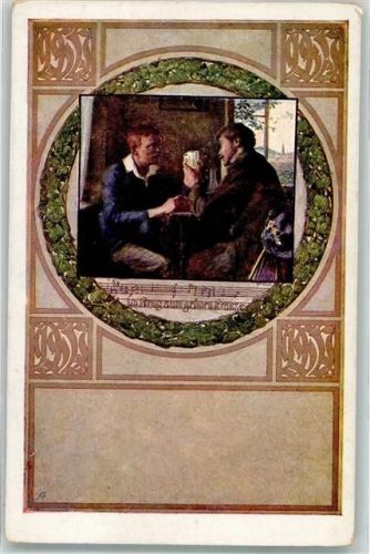 Im Krug zum grünen Kranze Deutscher Schulverein Karte Nr. 1167