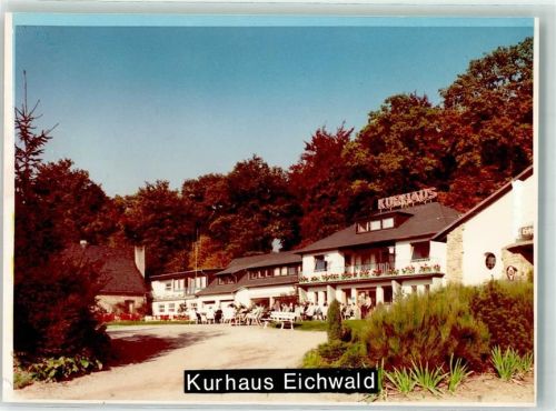 Nunkirchen Kurhaus Eichwald Ort handschriftlich Foto Original aus Archiv eines Ansichtskartenverlags