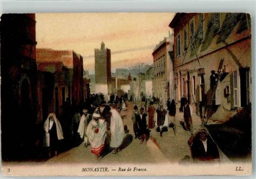 Monastir 1943 Tracht rue de France