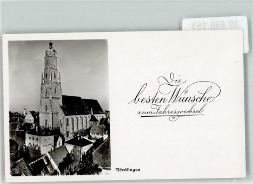 Nördlingen Die besten Wünsche zum Jahreswechsel Kirche