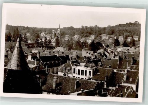 Nemours Blick von der Kirche St. Pierre
