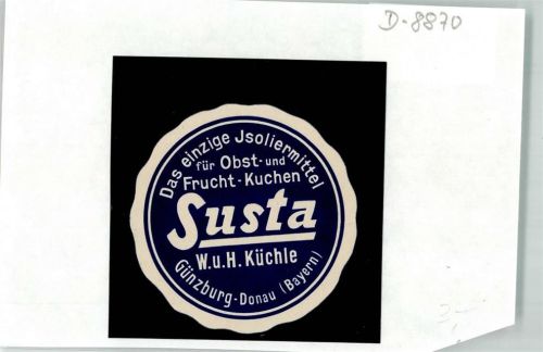 Günzburg Susta Isoliermittel für Obst- und Fruchtkuchen Küchle