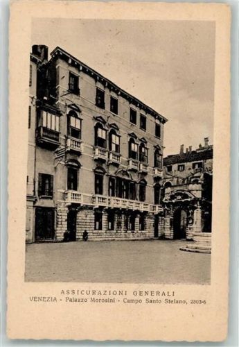 Venezia Campo Santo Stefano Palazzo Morosini