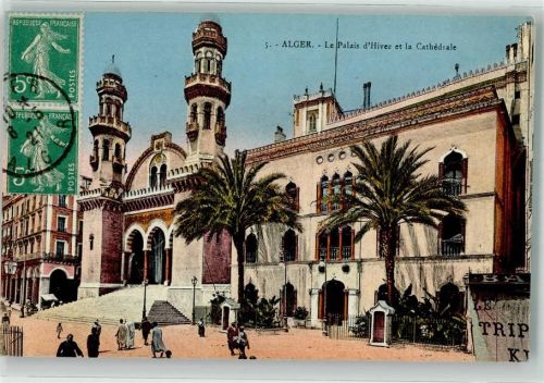 Alger 1921 Cathedrale Palais d´Hiver