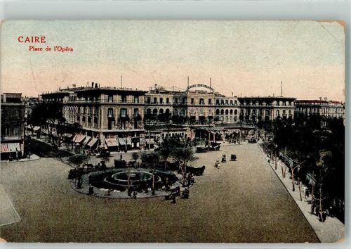 Kairo 1930 Place de l´Opera