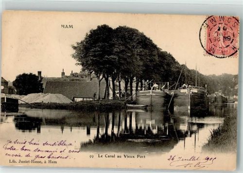Ham 1909 kanal Hafen