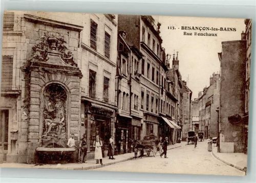 Besancon 1929 Rue Ronchaux