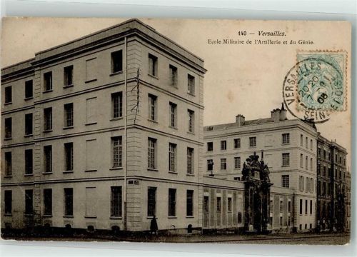 Versailles 1908 Militärschule
