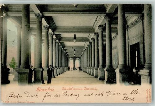 Karlovy Vary 1902 Mühlbrunnkolonade