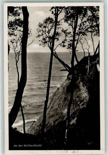 Rauschen 1937 Wolfsschlucht Ort lt. Stempel