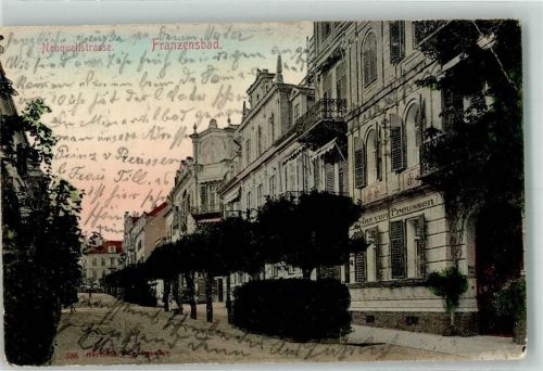 Frantiskovy Lazne 1903 Neuquellstrasse Hotel Prinz von Preußen