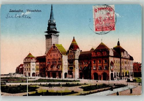 Subotica 1919 Rathaus