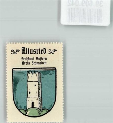 87452 W8966 Altusried Gebrauchsspuren Turm Vignette