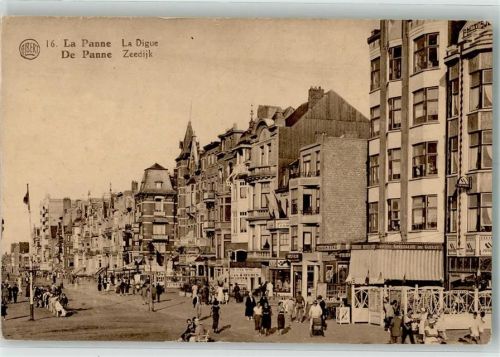 De Panne Handlung Gasthaus La Digue