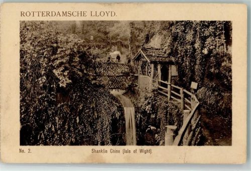 Isle of Wight 1911 Shanklin Chine No. 2 Rotterdamsche Lloyd