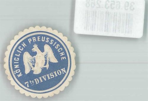 Königl. Preussische 7 te Division
