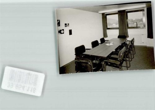 Pappenheim Haus der Jugend Tisch Stuhl Wandbild Ort handschriftlich Foto Original aus Archiv eines Ansichtskartenverlags