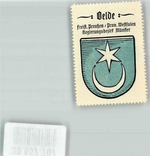 Oelde Freist. Preußen Prov. Westfalen Regierungsbezirk Münster