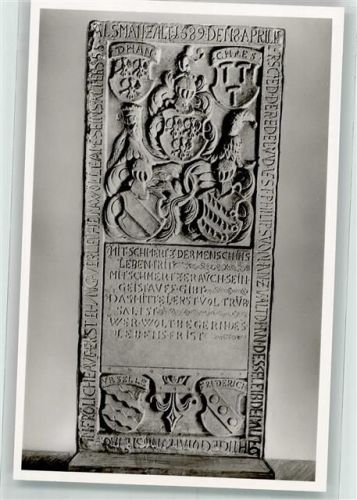 Dahn Grabstein des Ritters Philipp v. Dahn im Turmeingang der Pfarrkirche
