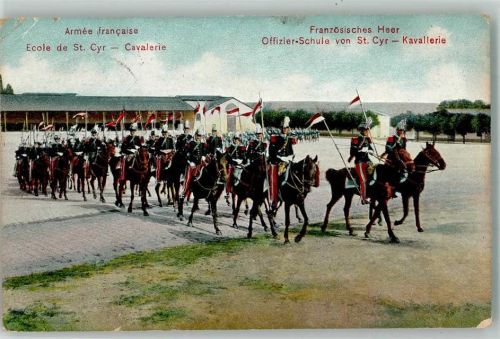 Saint-Cyr-sur-Mer 1911 Offizier-Schule Kavallerie