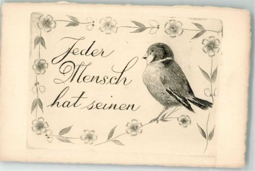 Jeder Mensch hat seinen Vogel Passepartout